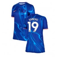 Maglia Calcio Chelsea Jadon Sancho #19 Prima Divisa Donna 2024-25 Manica Corta